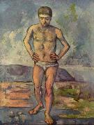 Paul Cezanne Bather painting